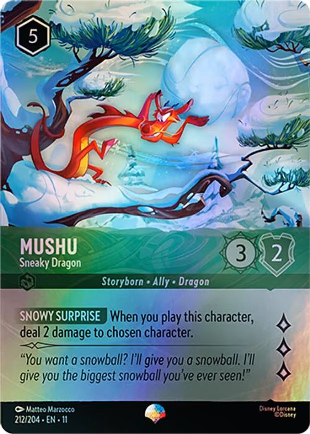 Mushu - Sneaky Dragon (Epic) - Epic (212/204)