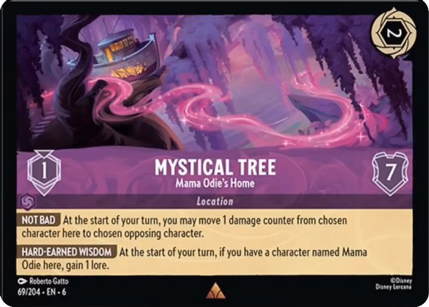 Mystical Tree - Mama Odie's Home - Rare (69/204)