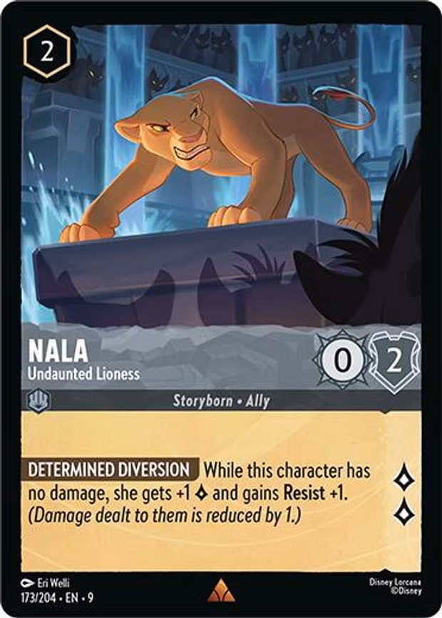Nala - Undaunted Lioness - Rare (173/204)