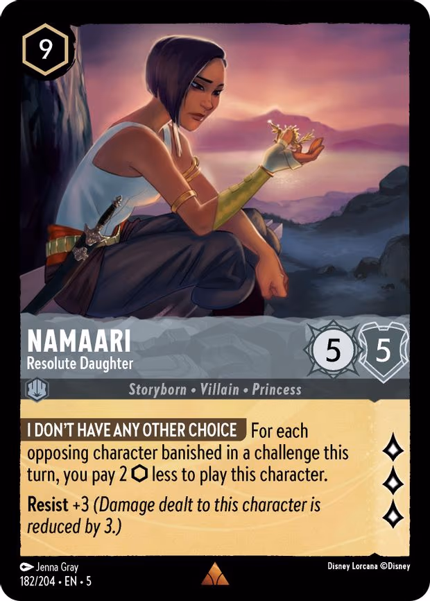 Namaari - Resolute Daughter - Rare (182/204)