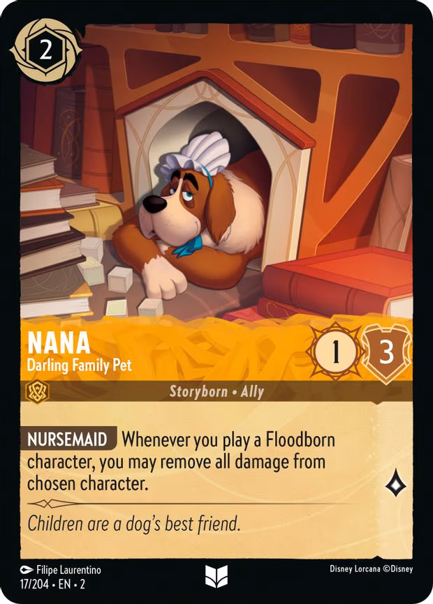 Nana - Darling Family Pet - Uncommon (17/204)