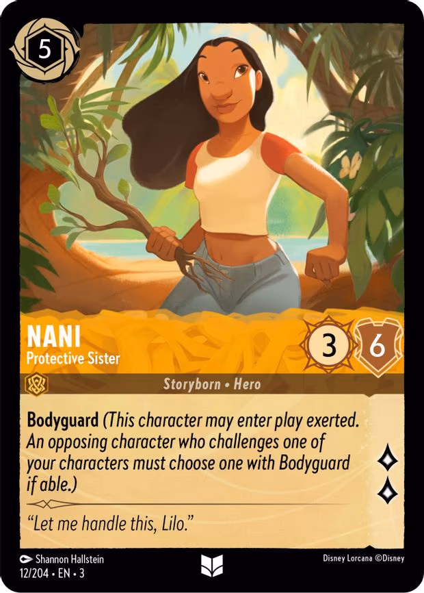 Nani - Protective Sister - Uncommon (12/204)
