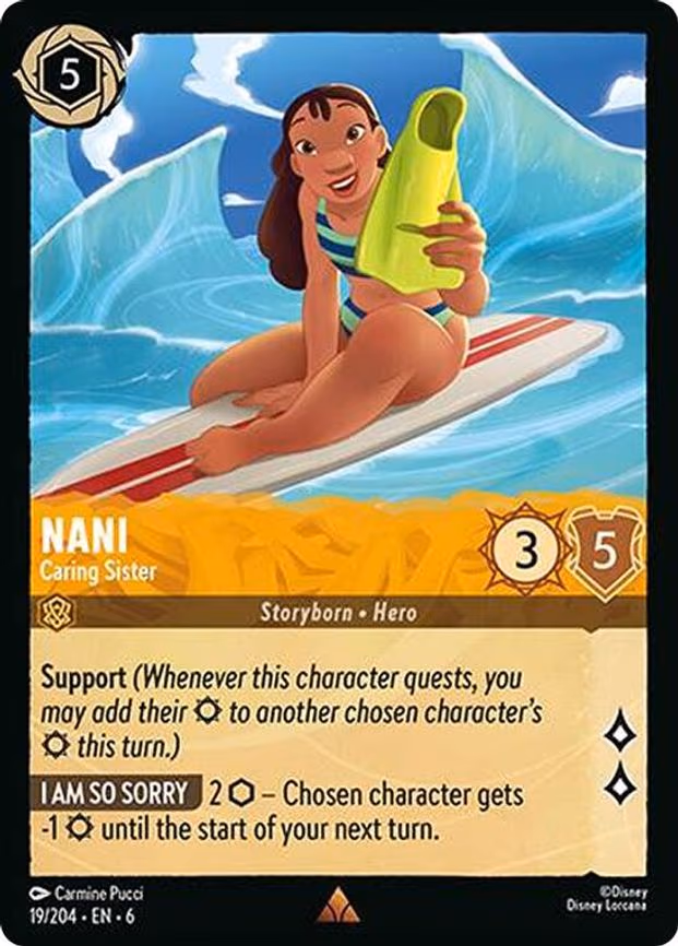 Nani - Caring Sister - Rare (19/204)