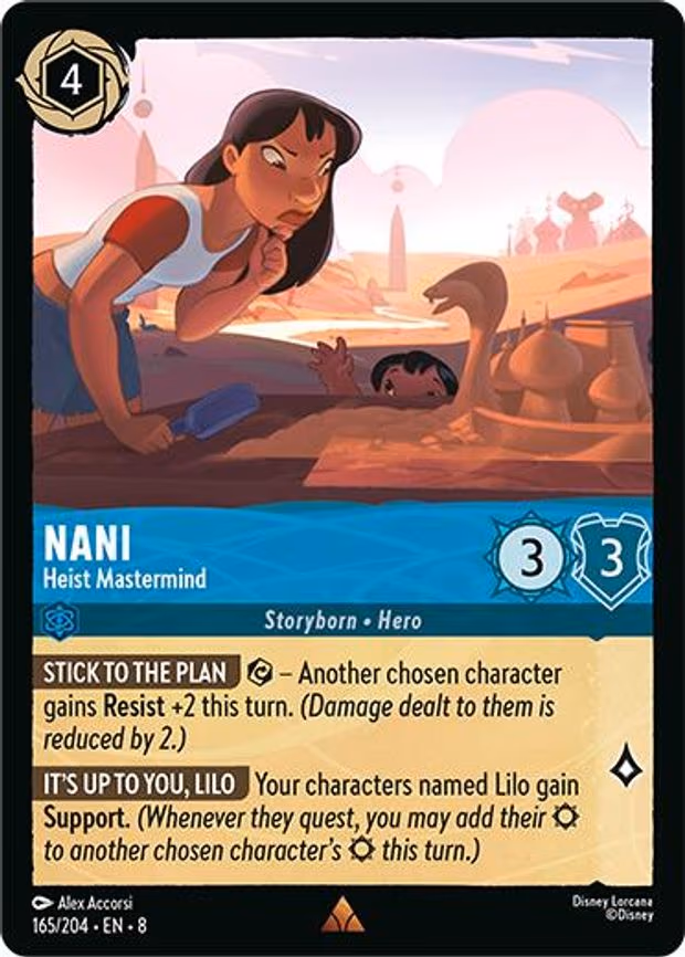 Nani - Heist Mastermind - Rare (165/204)