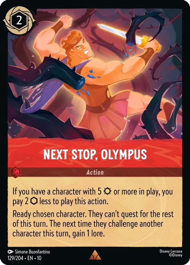 Next Stop, Olympus - Rare (129/204)