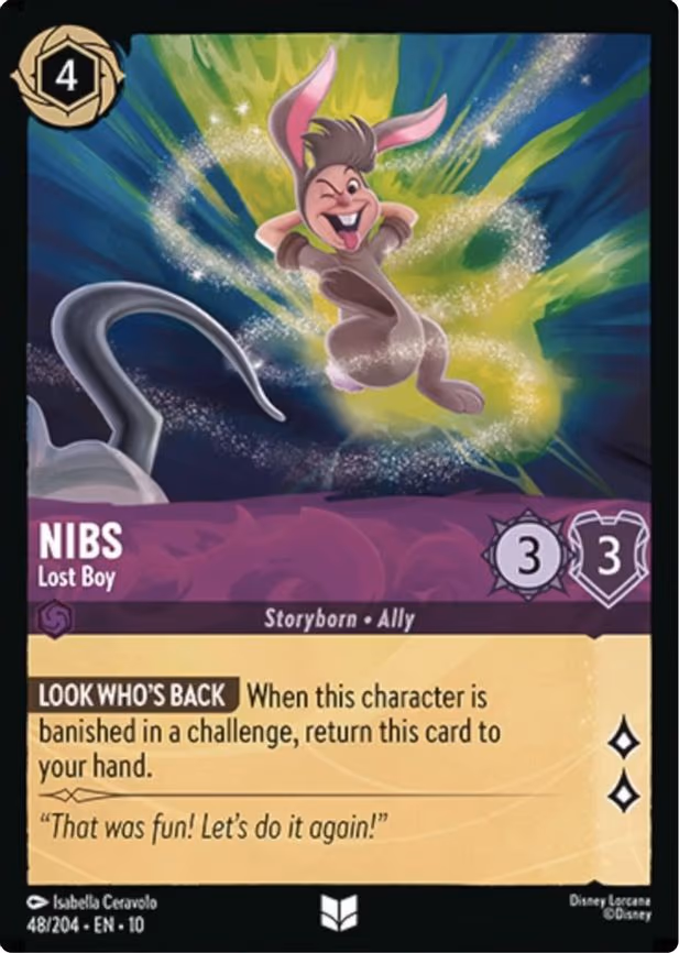 Nibs - Lost Boy - Uncommon (48/204)