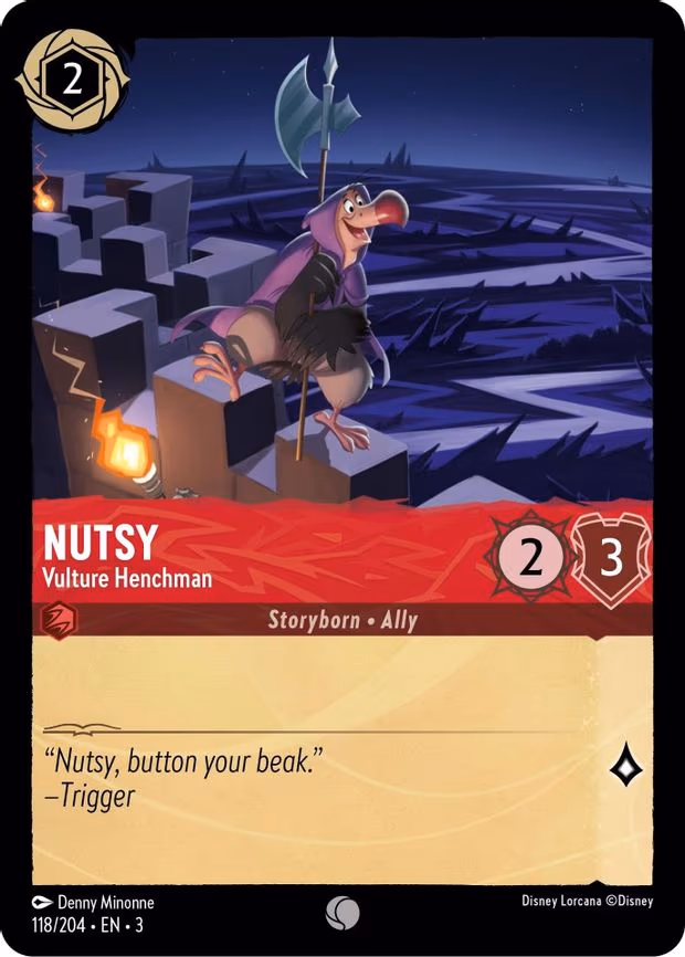 Nutsy - Vulture Henchman - Common (118/204)