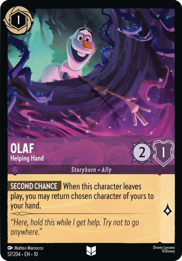 Olaf - Helping Hand - Uncommon (57/204)