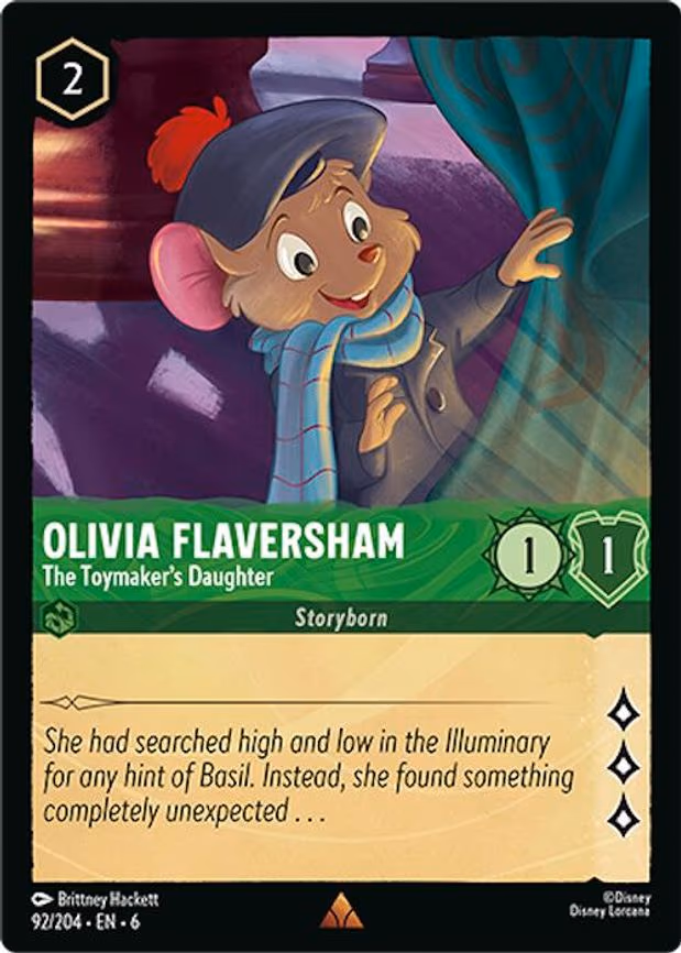 Olivia Flaversham - The Toymaker's Daughter - Rare (92/204)