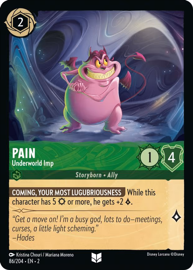 Pain - Underworld Imp - Uncommon (86/204)