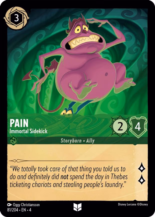 Pain - Immortal Sidekick - Uncommon (81/204)