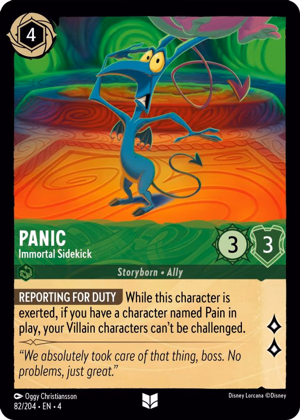 Panic - Immortal Sidekick - Uncommon (82/204)
