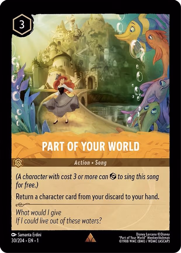 Part of Your World - Rare (30/204)