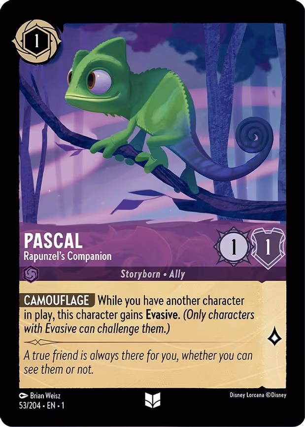 Pascal - Rapunzel's Companion - Uncommon (53/204)