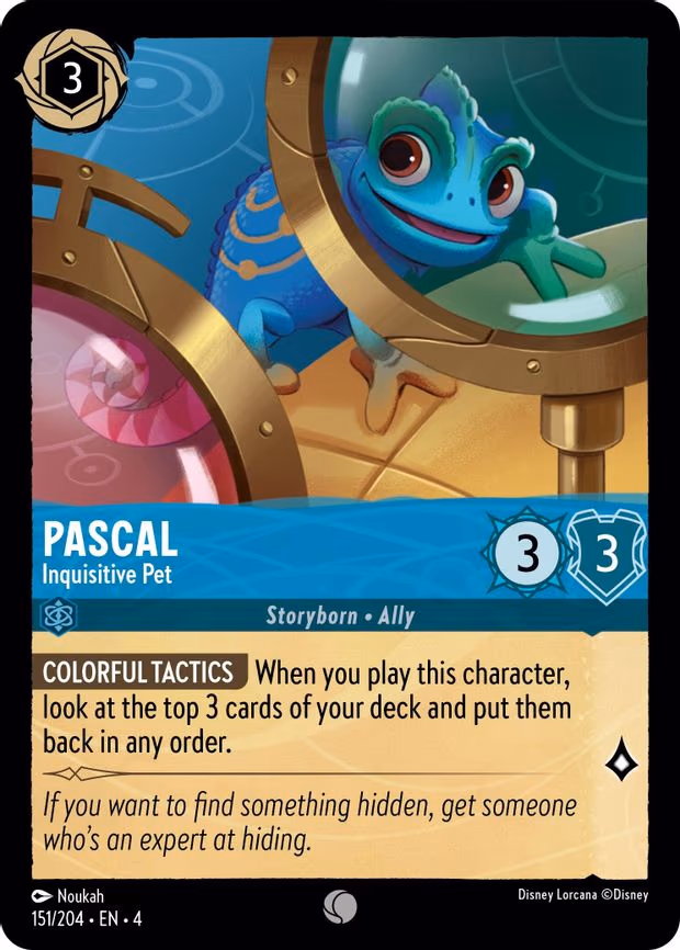 Pascal - Inquisitive Pet - Common (151/204)
