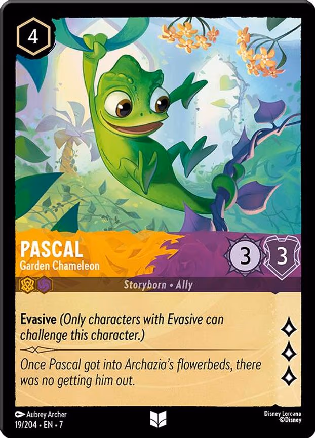 Pascal - Garden Chameleon - Uncommon (19/204)