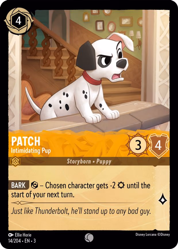 Patch - Intimidating Pup - Common (14/204)