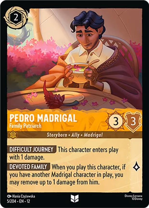Pedro Madrigal - Family Patriarch - Uncommon (5/204)