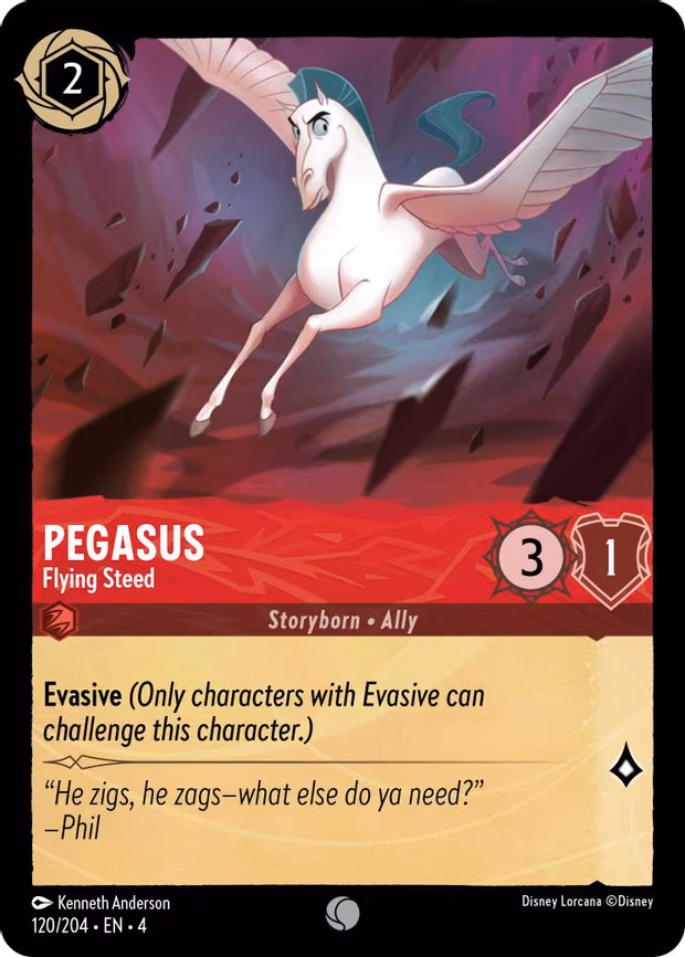 Pegasus - Flying Steed - Common (120/204)