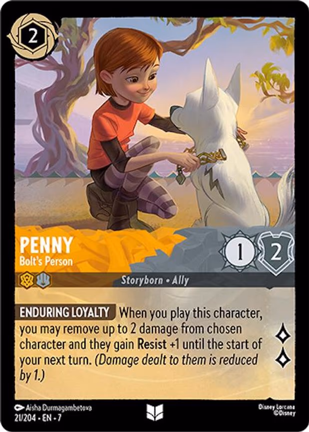 Penny - Bolt's Person - Uncommon (21/204)