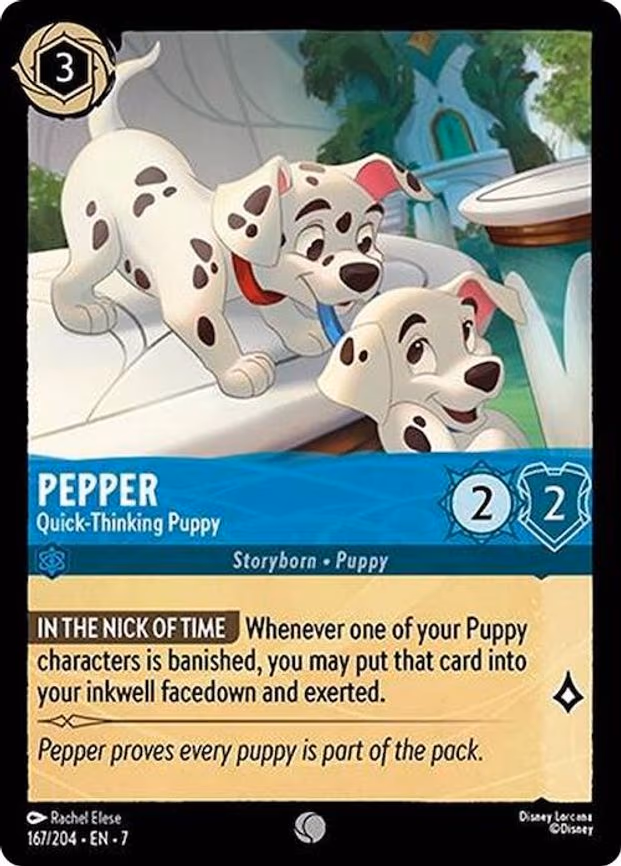Pepper - Quick-Thinking Puppy - Common (167/204)
