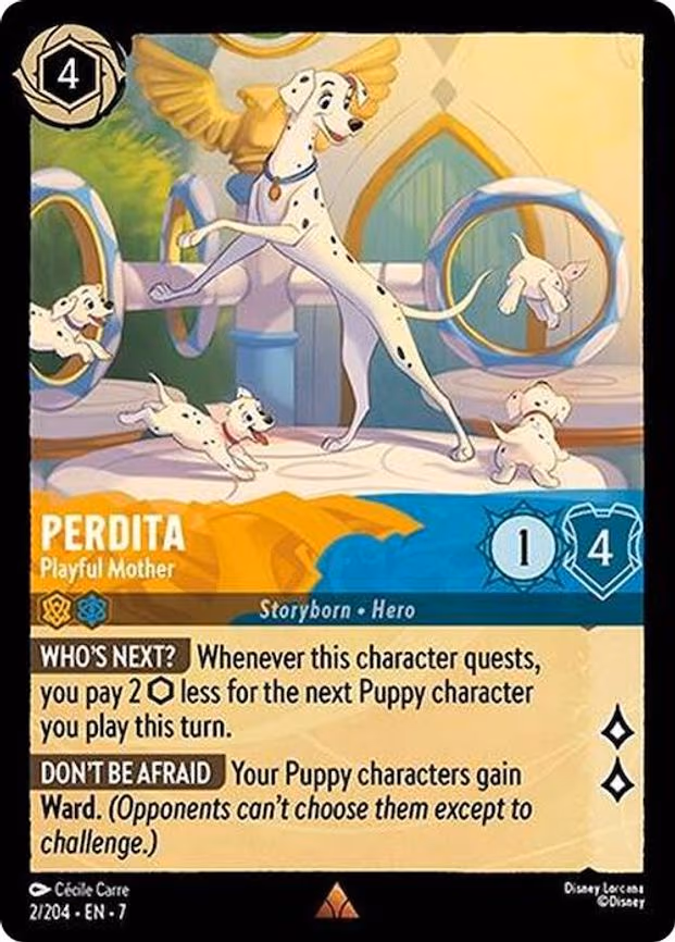Perdita - Playful Mother - Rare (2/204)