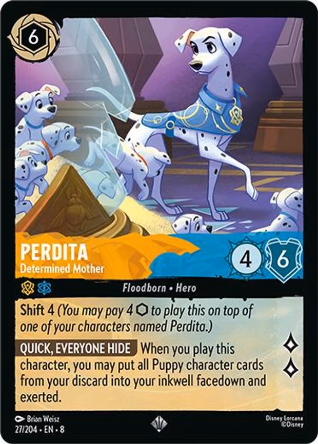 Perdita - Determined Mother - Super Rare (27/204)