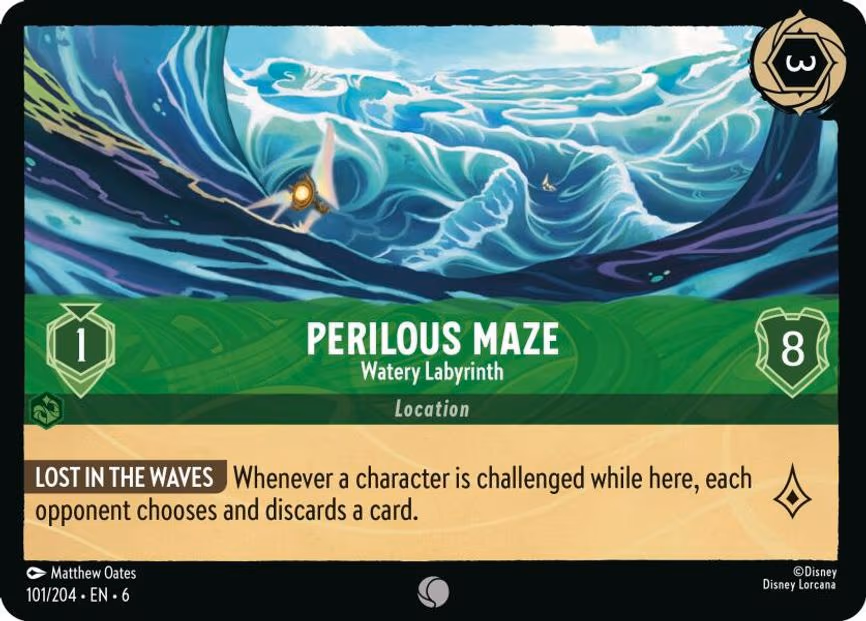 Perilous Maze - Watery Labyrinth - Common (101/204)