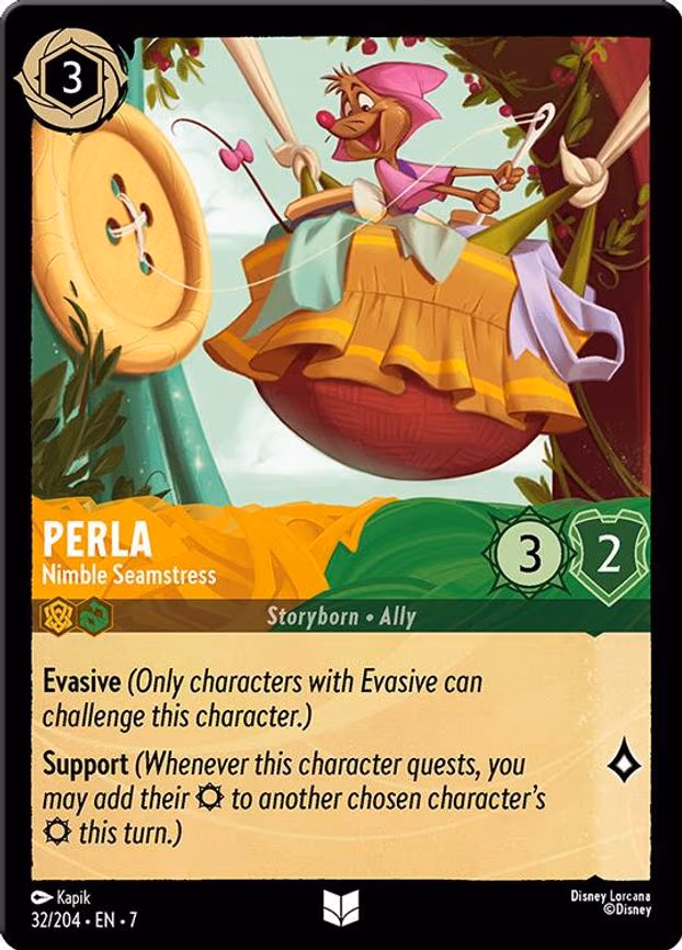 Perla - Nimble Seamstress - Uncommon (32/204)