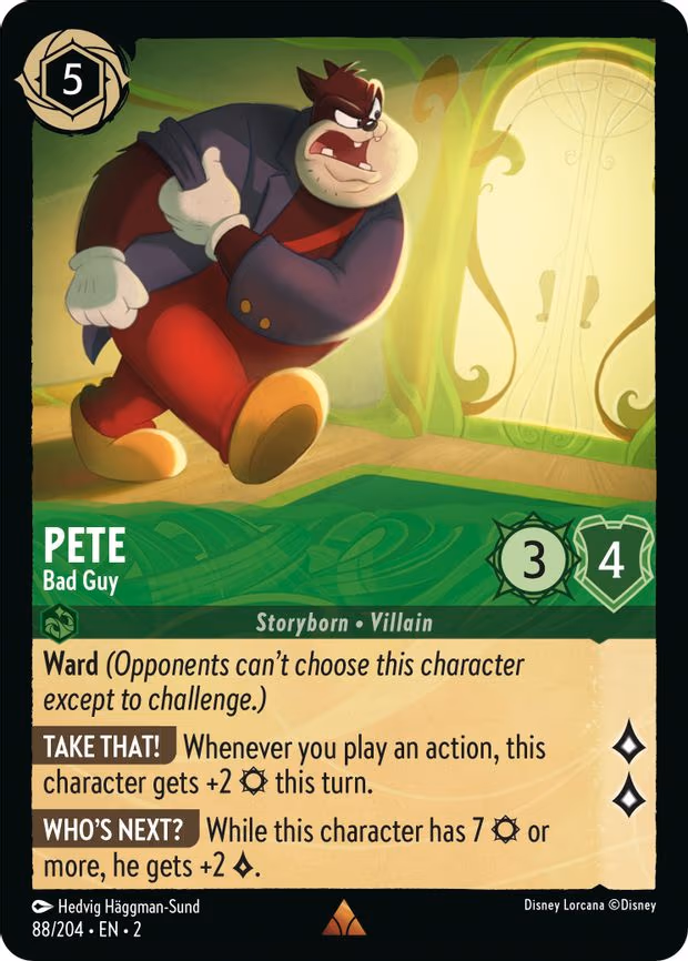 Pete - Bad Guy - Rare (88/204)
