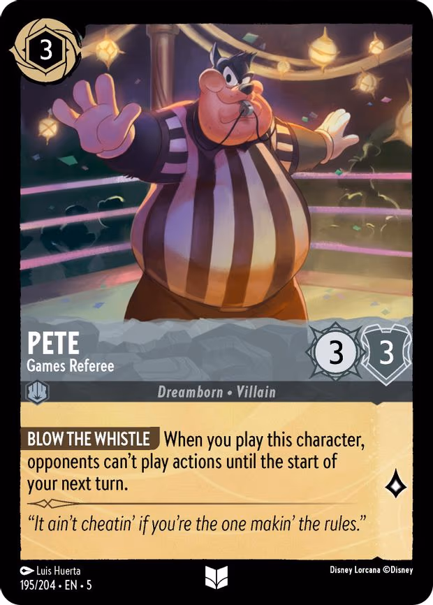 Pete - Games Referee - Uncommon (195/204)