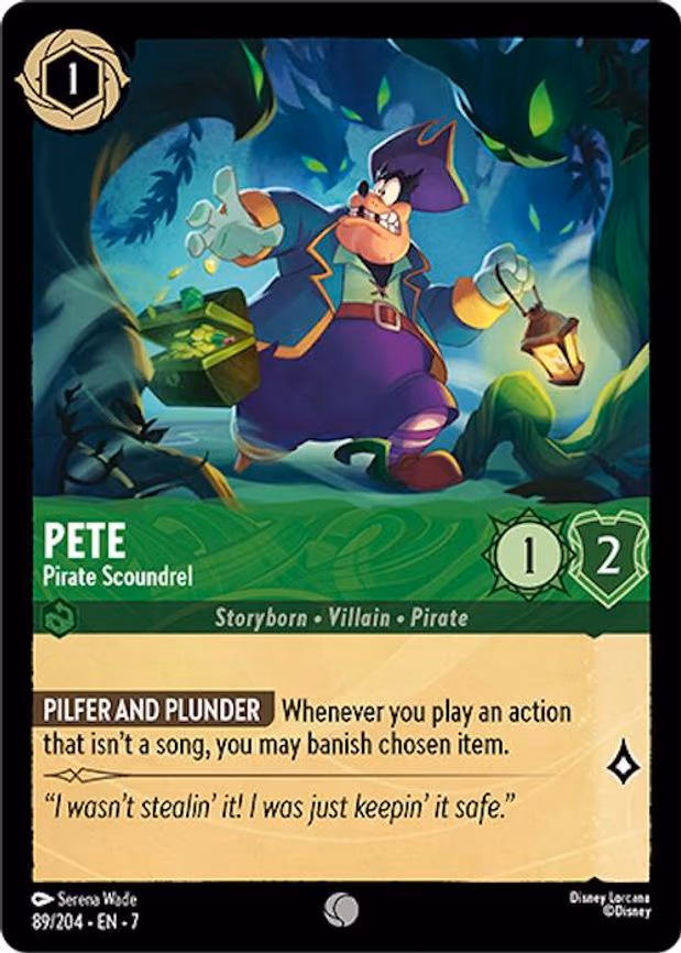 Pete - Pirate Scoundrel - Common (89/204)