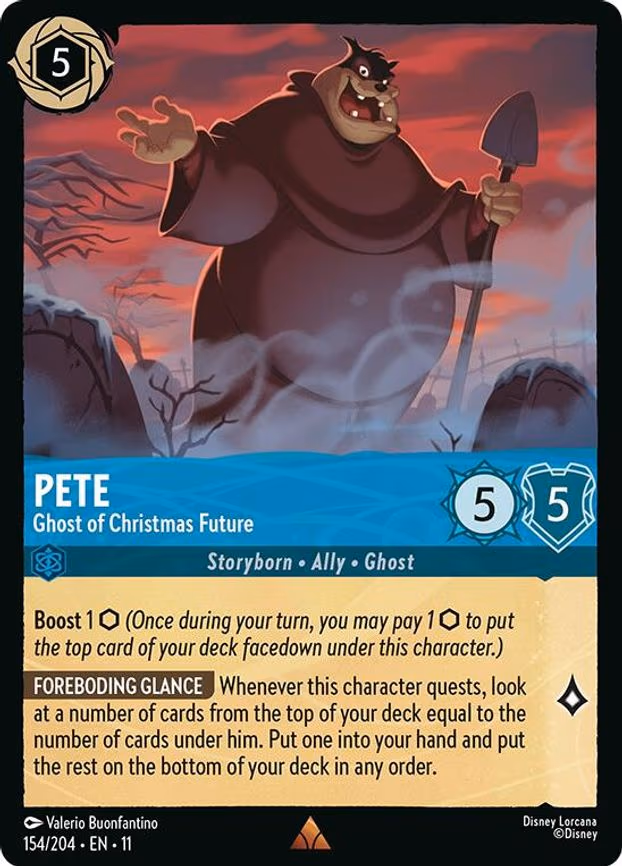 Pete - Ghost of Christmas Future - Rare (154/204)
