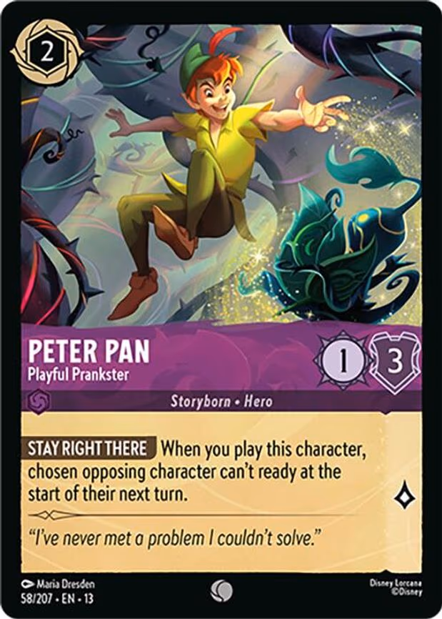 Peter Pan - Playful Prankster - Common (58/204)