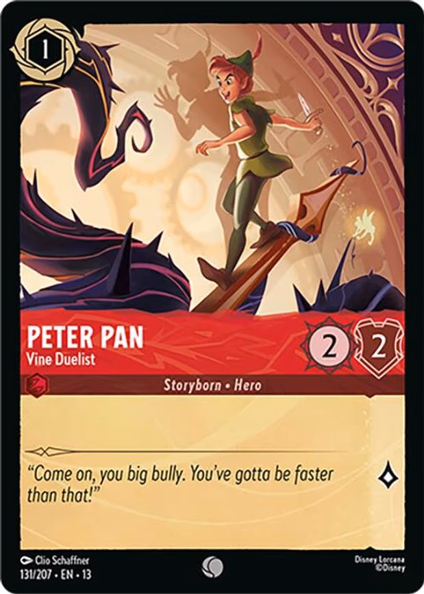 Peter Pan - Vine Duelist - Common (131/204)