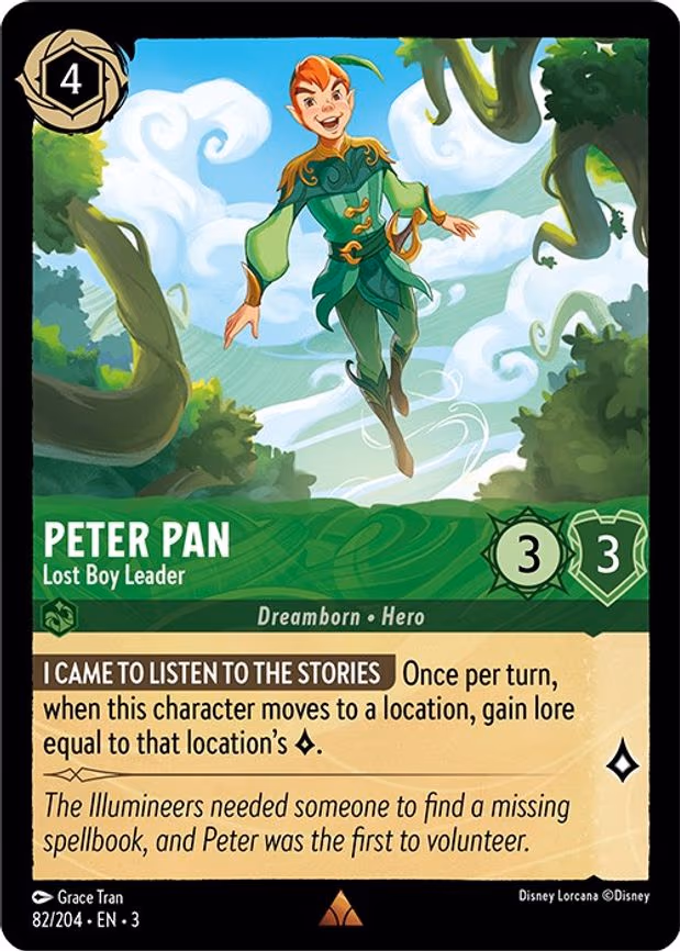Peter Pan - Lost Boy Leader - Rare (82/204)