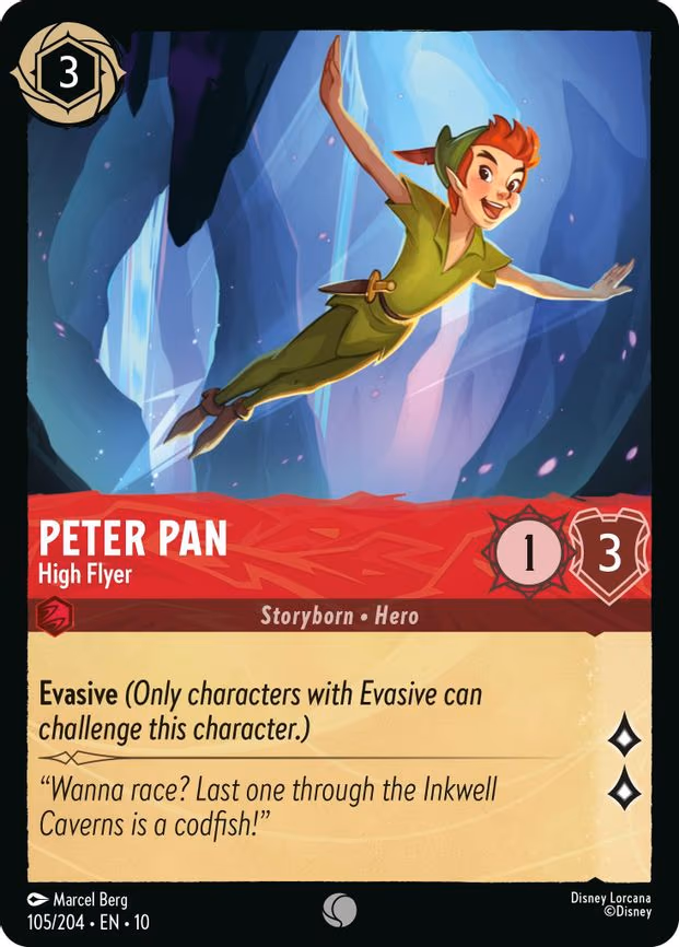 Peter Pan - High Flyer - Common (105/204)