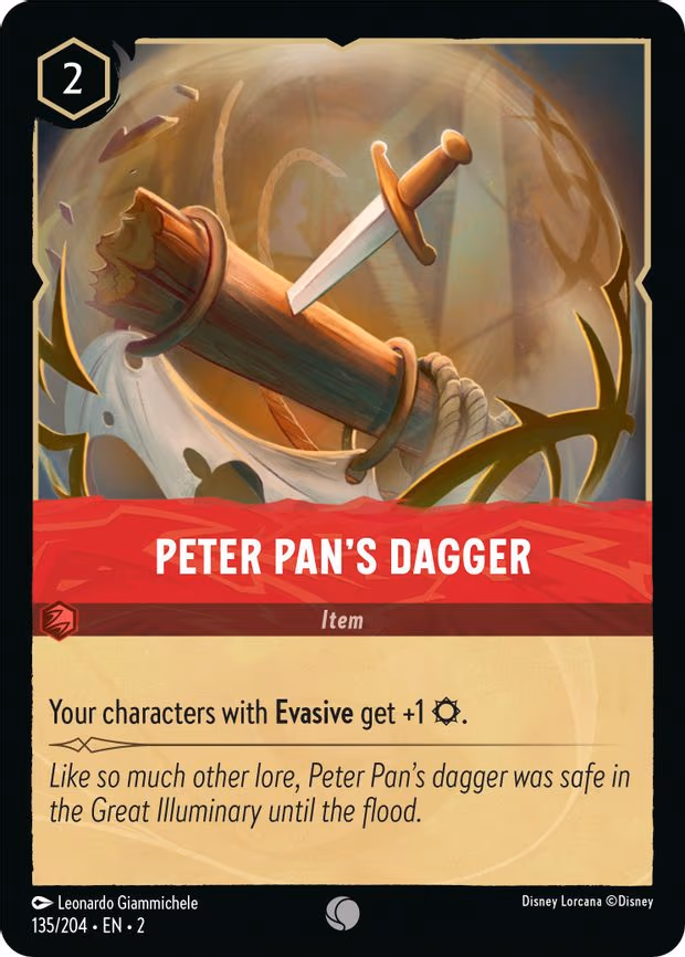 Peter Pan's Dagger - Common (135/204)