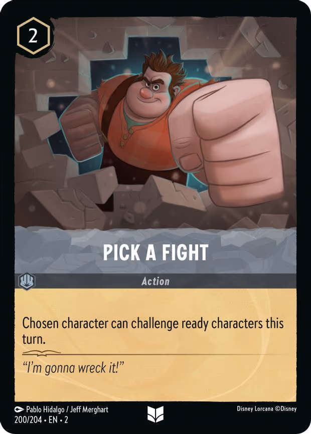 Pick a Fight - Uncommon (200/204)