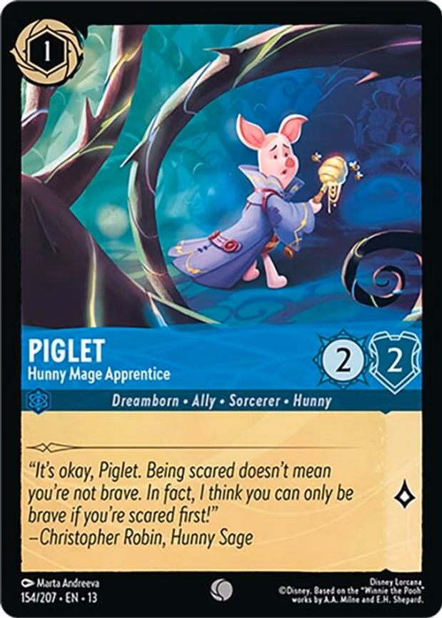 Piglet - Hunny Mage Apprentice - Common (154/204)