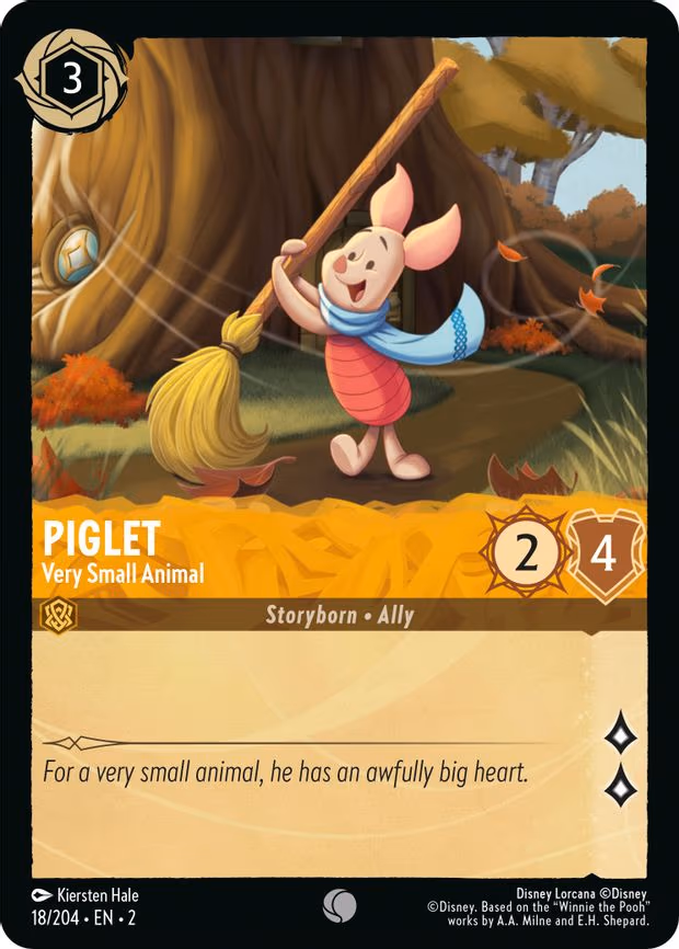 Piglet - Very Small Animal - Common (18/204)