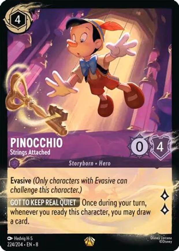 Pinocchio - Strings Attached - Legendary (224/204)