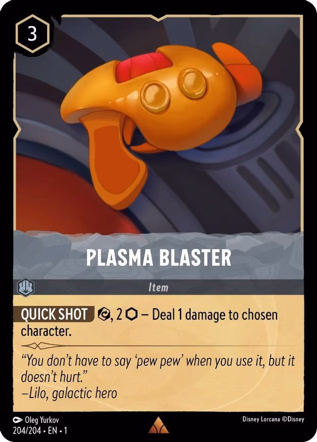 Plasma Blaster - Rare (204/204)