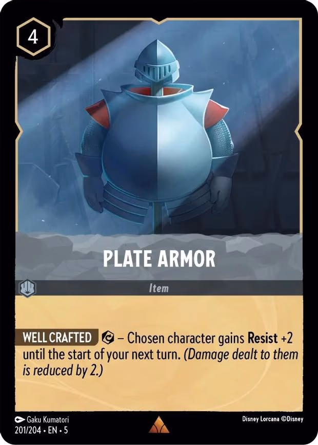 Plate Armor - Rare (201/204)