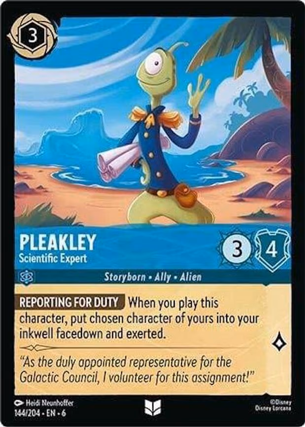 Pleakley - Scientific Expert - Uncommon (144/204)
