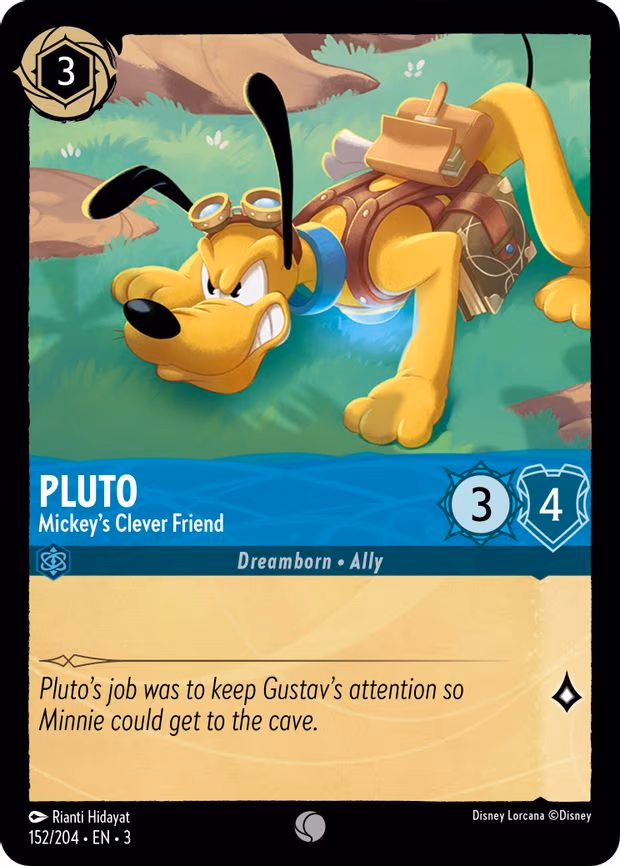 Pluto - Mickey's Clever Friend - Common (152/204)