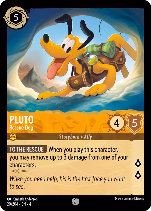 Pluto - Rescue Dog - Common (20/204)
