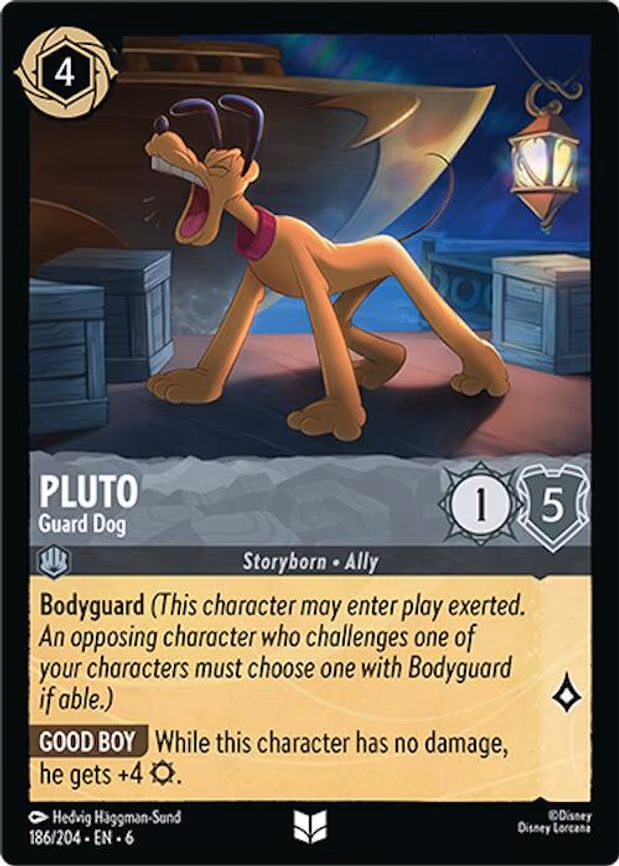 Pluto - Guard Dog - Uncommon (186/204)