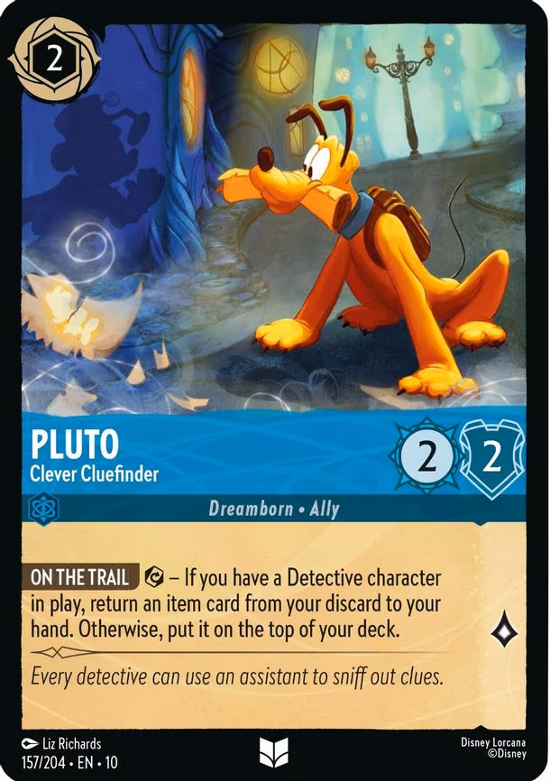 Pluto - Clever Cluefinder - Uncommon (157/204)