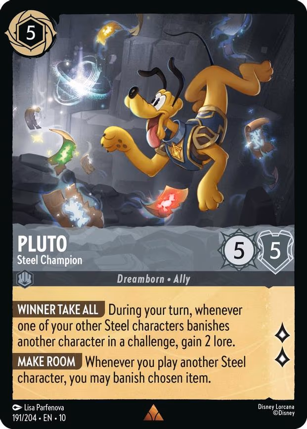 Pluto - Steel Champion - Rare (191/204)